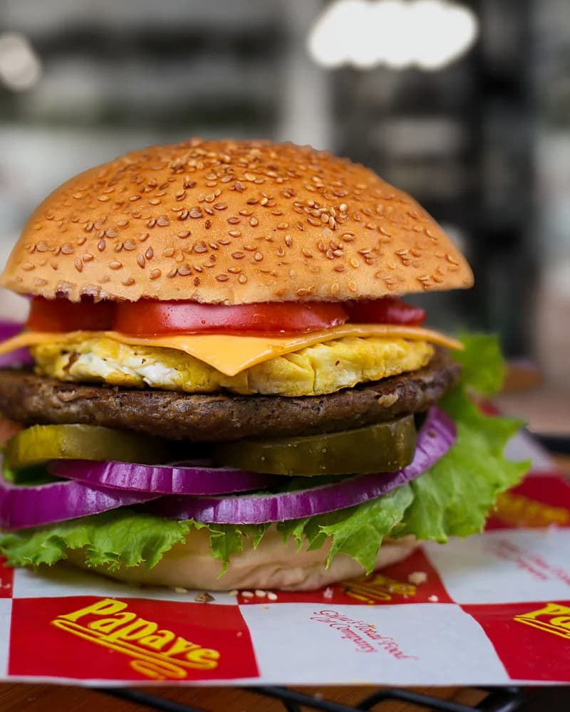 Cheese Egg Burger