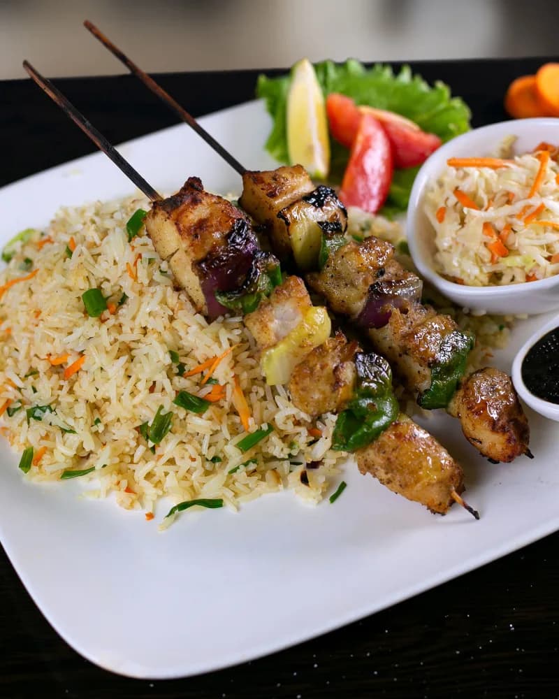 Grilled Fish Rice